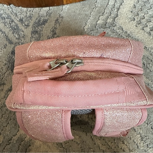 POTTERY BARN KIDS Mackenzie Light Pink Sparkle Glitter Backpack- Small - Picture 10 of 10